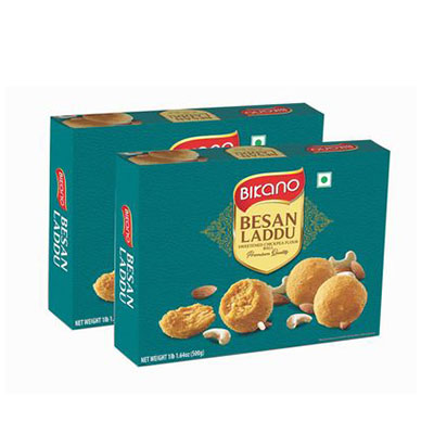 "Bikano Besan Laddoo 500 Gm (Pack Of 2) - Click here to View more details about this Product
